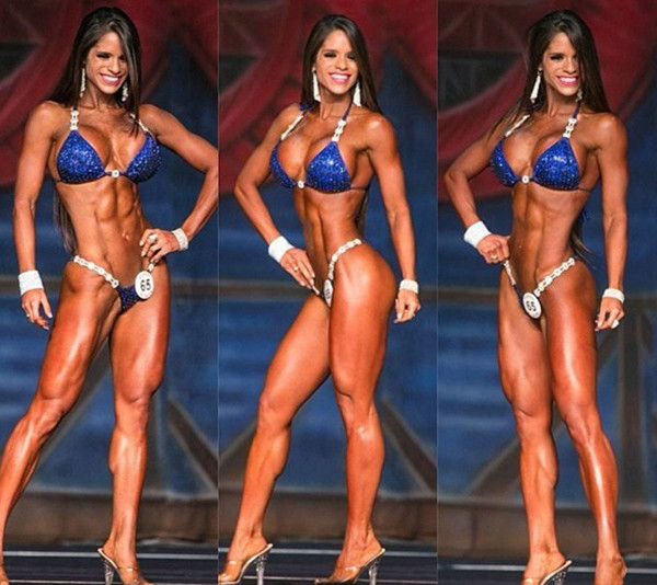 Michelle Lewin takes part in competition