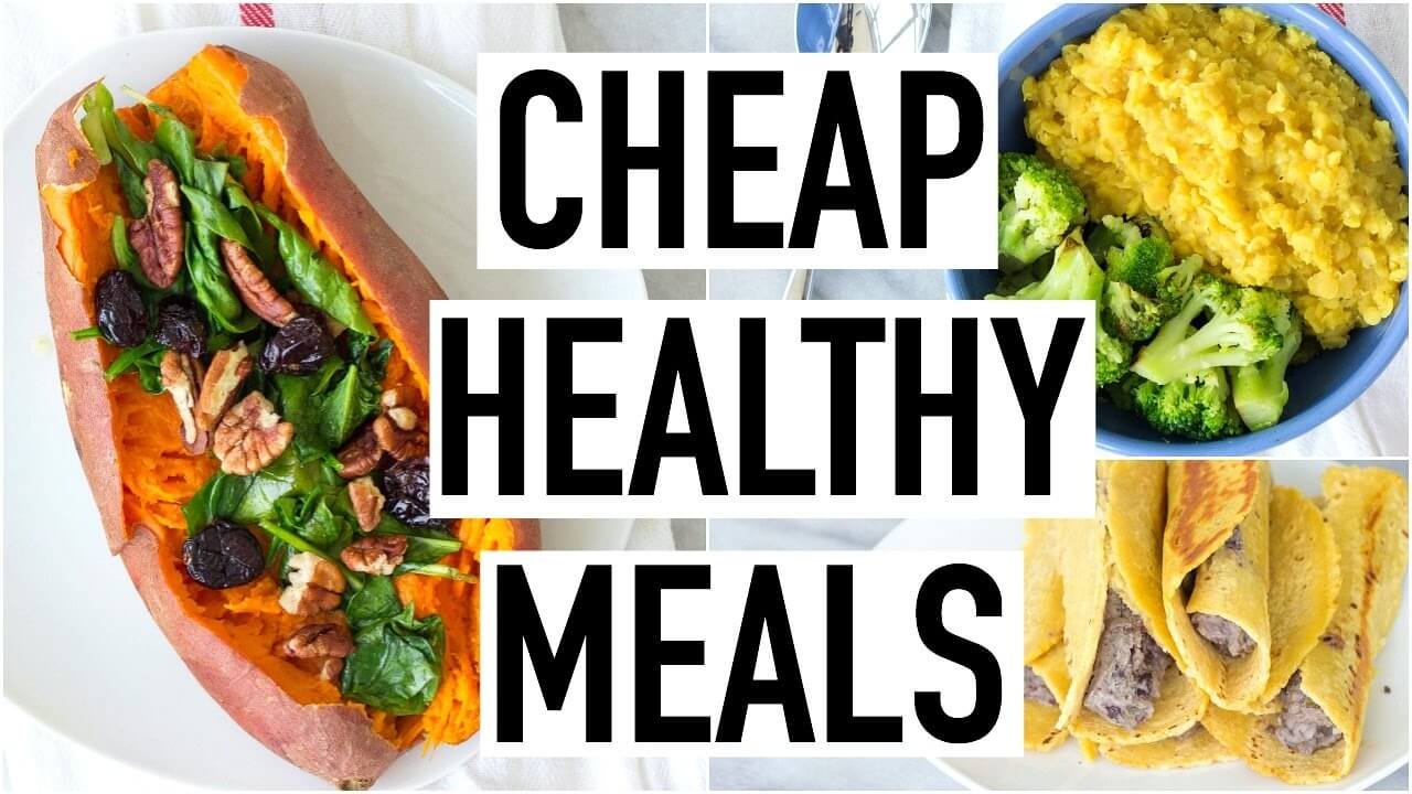 healthy recipes on a budget