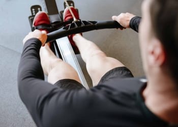 Goplus magnetic folding rowing machine