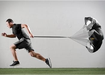 Running parachute for speed workout