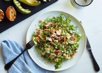 7 Protein Salads recipes with chicken, eggs and cottage cheese