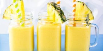 Top 6 pineapple smoothie recipes for weight loss