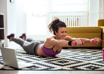 Fitness workout for women beginners without equipment