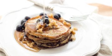 A Curd Cake and Cheese Pan Cake with Protein