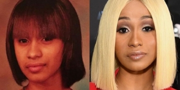 Cardi B before and after