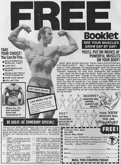 Universal bodybuilding: Morrie Mitchell course